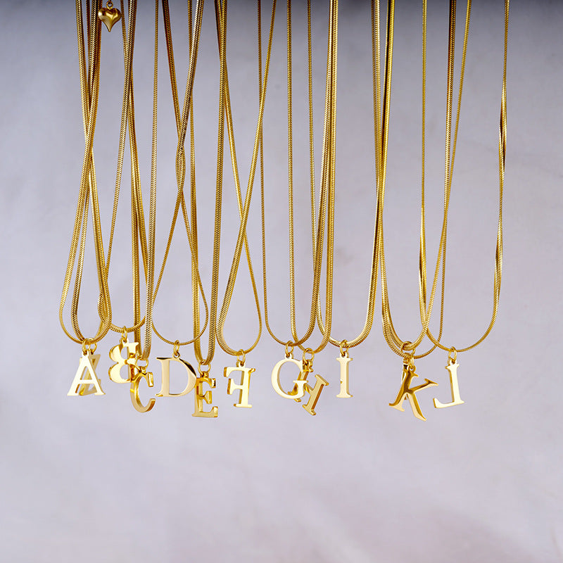 Classic Herringbone Link Chain Necklace