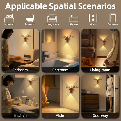 Bright Cordless Bedroom Table Lamp