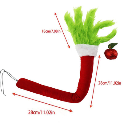 Funny Grinch Christmas Tree Ornament