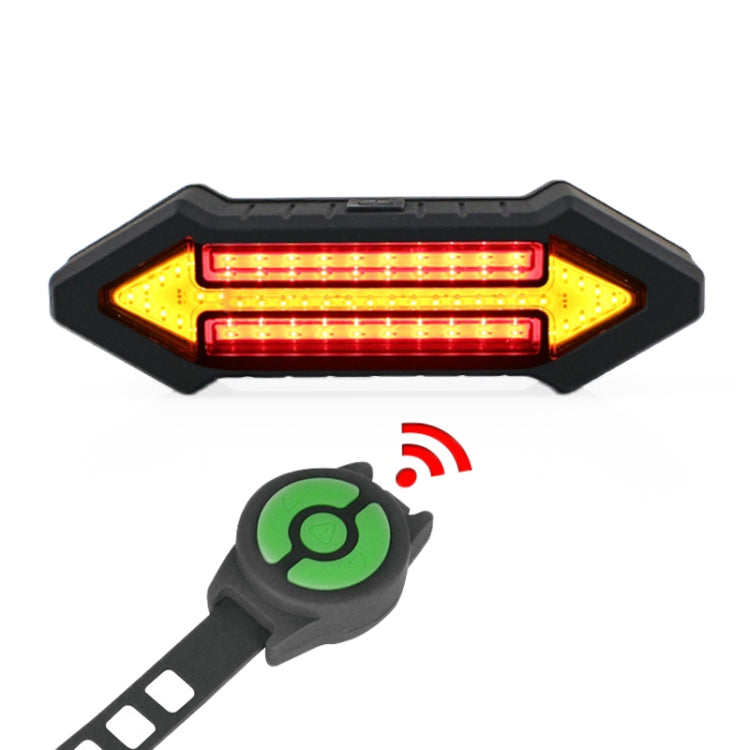 Wireless LED Bicycle Tail Light Remote Control
