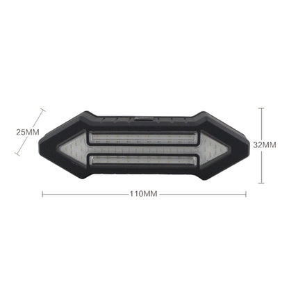 Wireless LED Bicycle Tail Light Remote Control