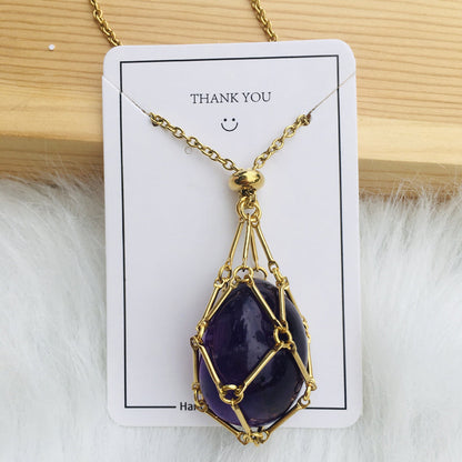 Shiny Stone Gem Necklace