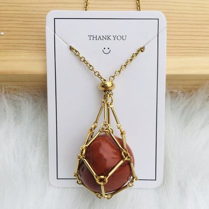 Shiny Stone Gem Necklace