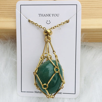 Shiny Stone Gem Necklace