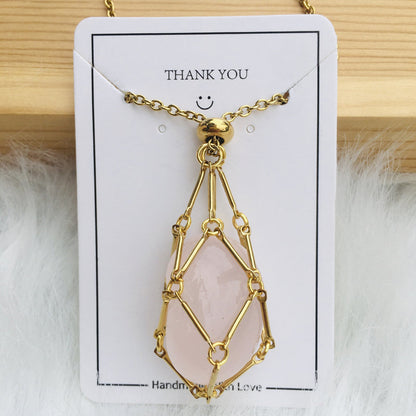 Shiny Stone Gem Necklace