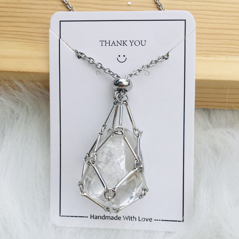 Shiny Stone Gem Necklace