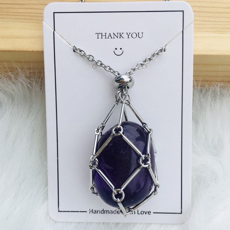 Shiny Stone Gem Necklace