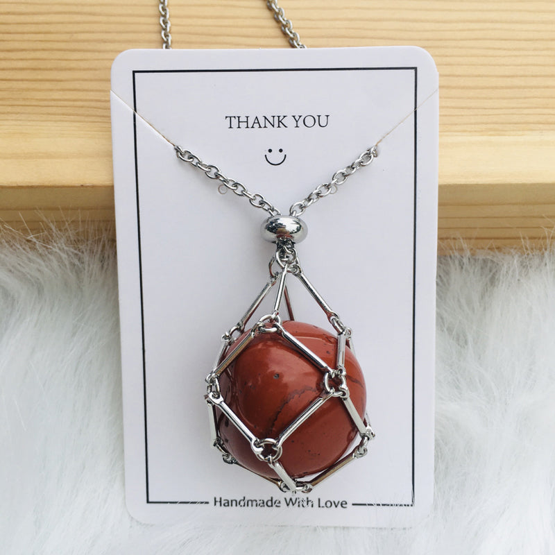 Shiny Stone Gem Necklace