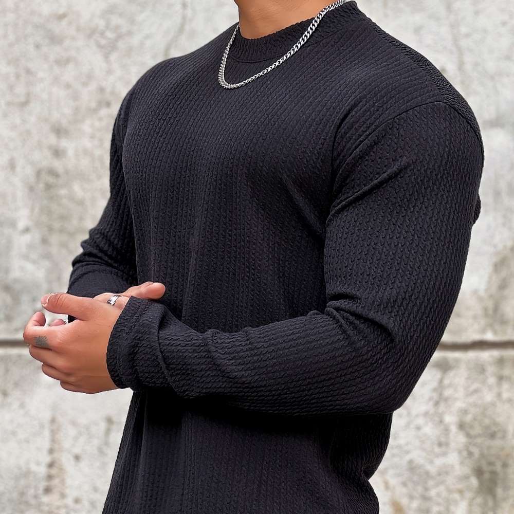 Breathable Athletic Fit Men's Sweatshirt
