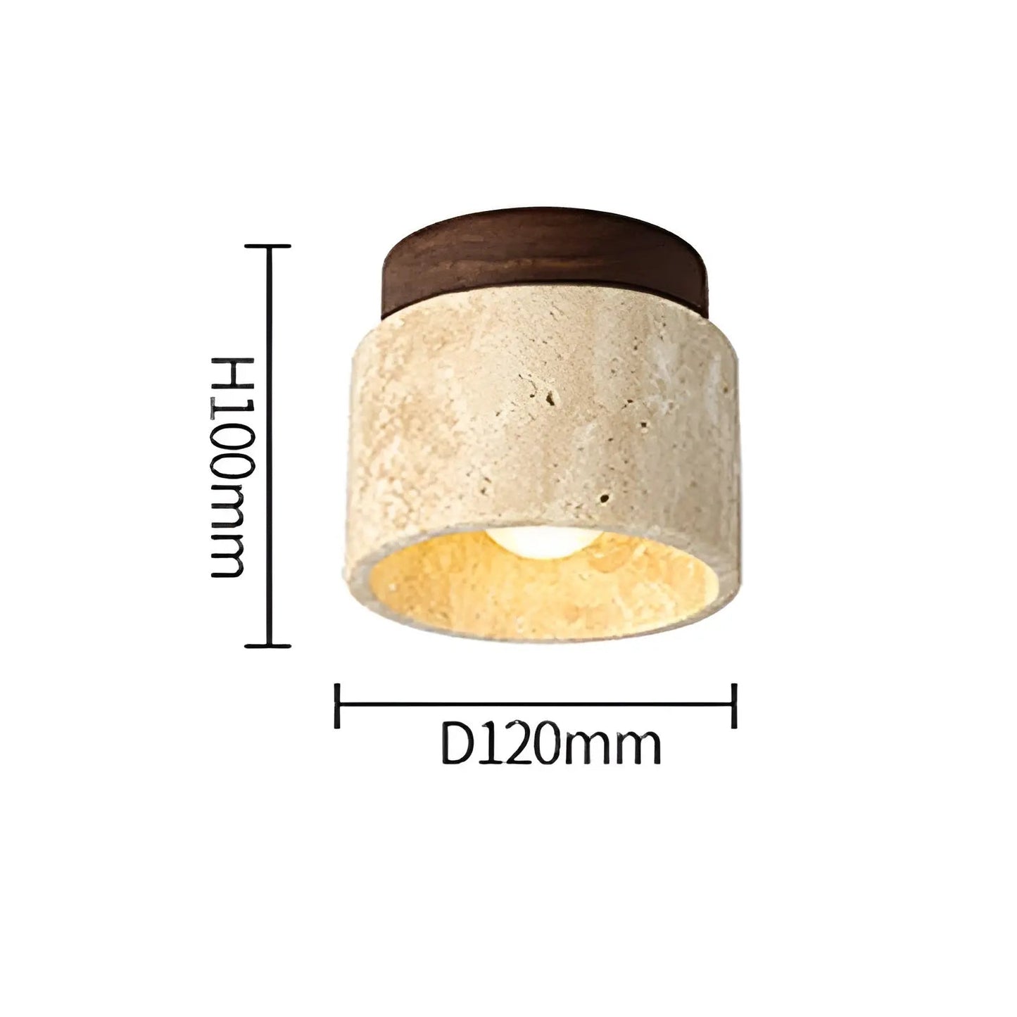 Natural Wood LED Table Lamp