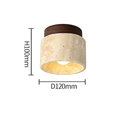 Natural Wood LED Table Lamp