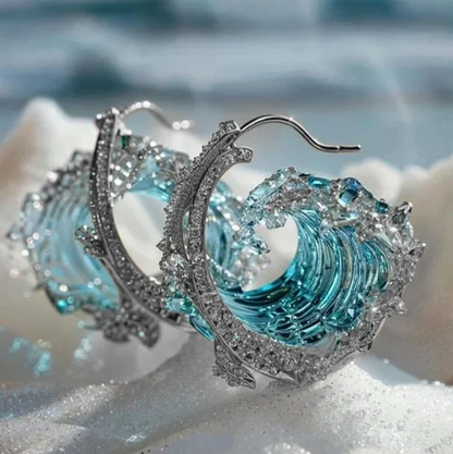 Sea Inspired Drop Earrings