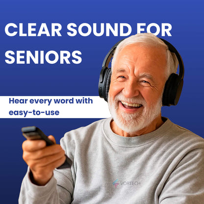 Soundproof TV Earbuds with Comfort Fit