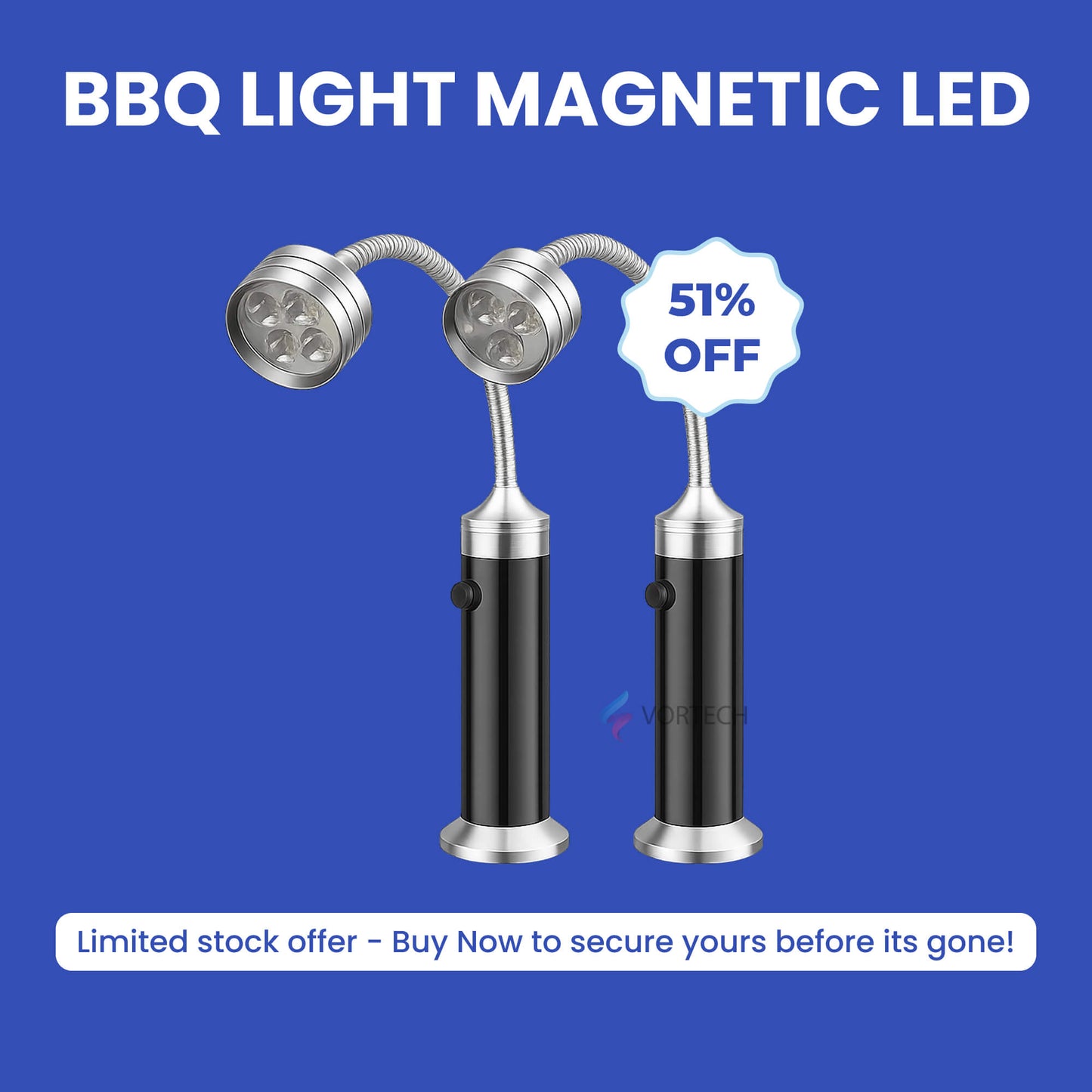 Bright BBQ Magnetic LED Grill Light