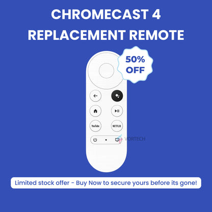 Simple Chromecast Remote Control for Easy Streaming