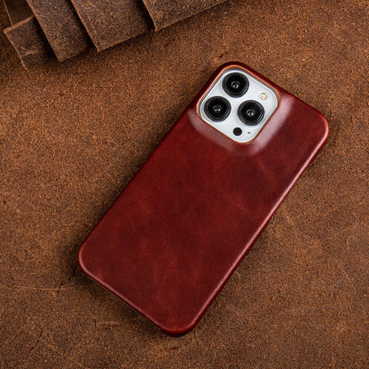 Premium Real Leather iPhone Phone Cover