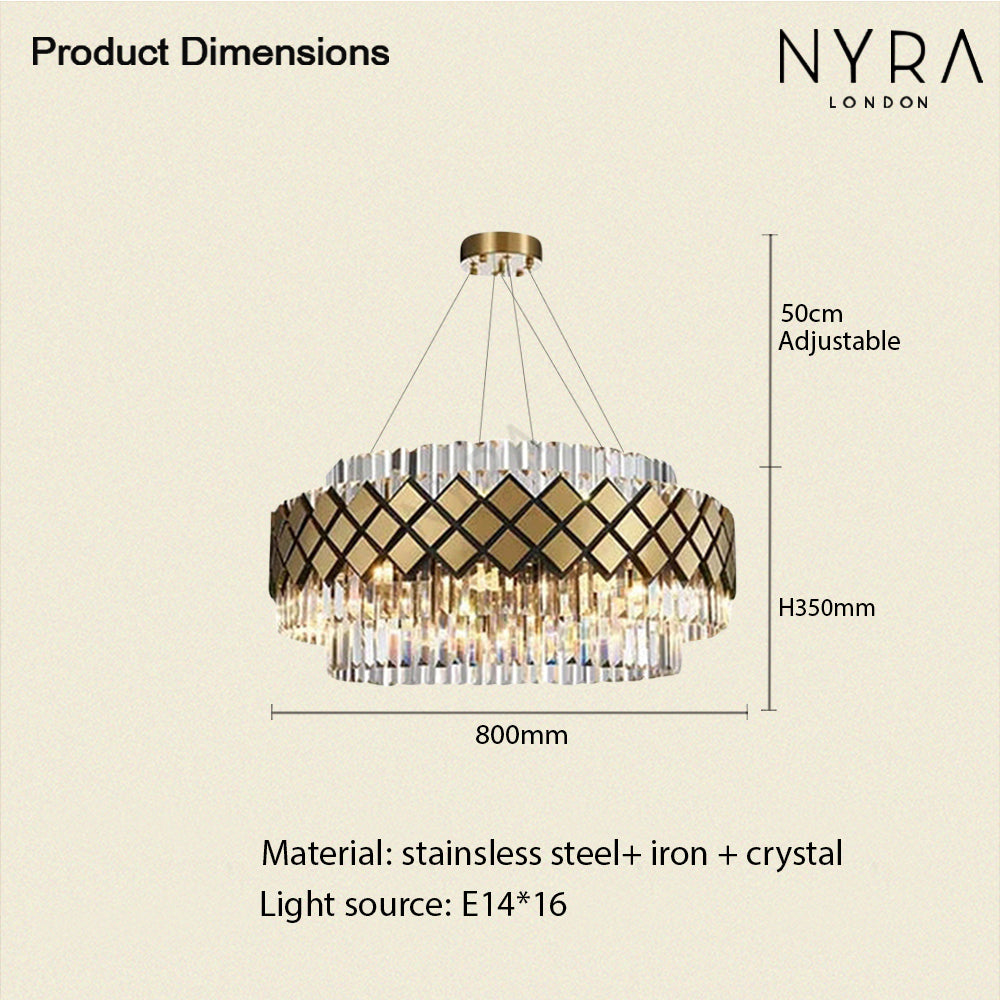 Elegant Glass Pendant Lamp in Sleek Chrome Finish