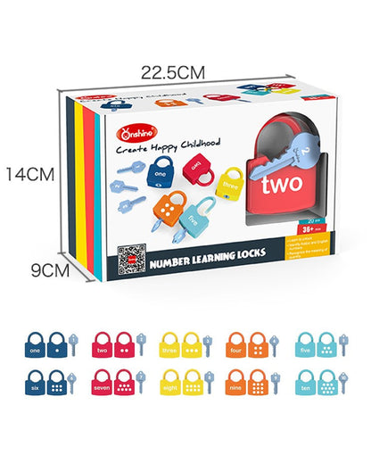 Fun Learning Lock Toy for Kids - Luxicro