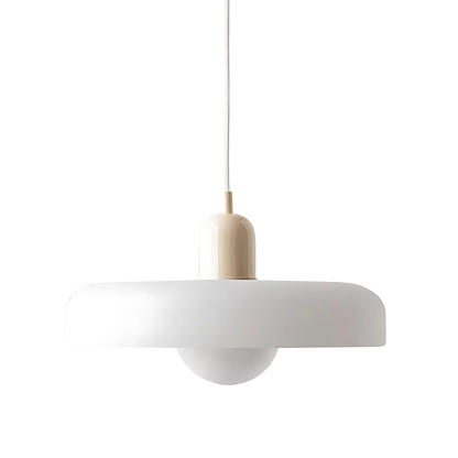 Sleek Hanging Glass Light Fixture