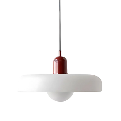 Sleek Hanging Glass Light Fixture