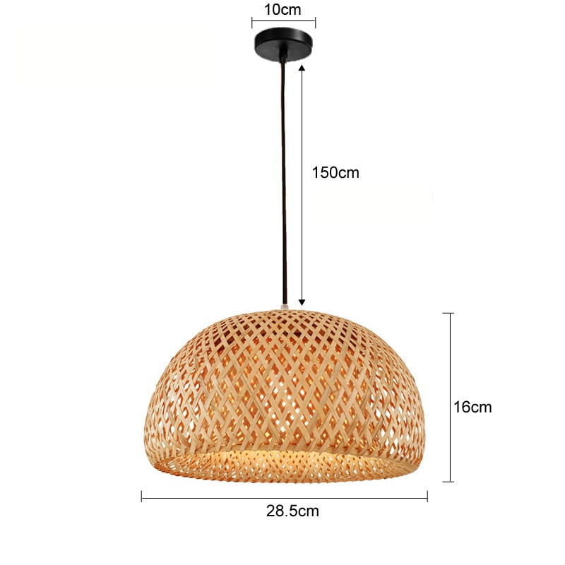 Natural Bamboo Table Lamp - Luxicro