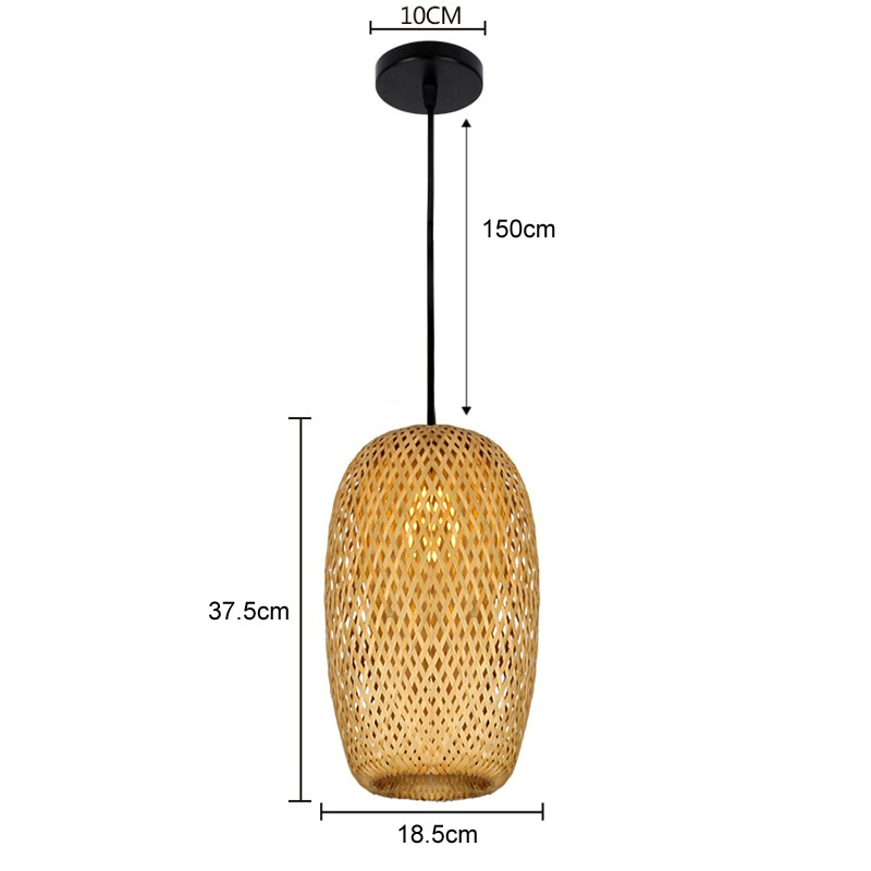 Natural Bamboo Table Lamp