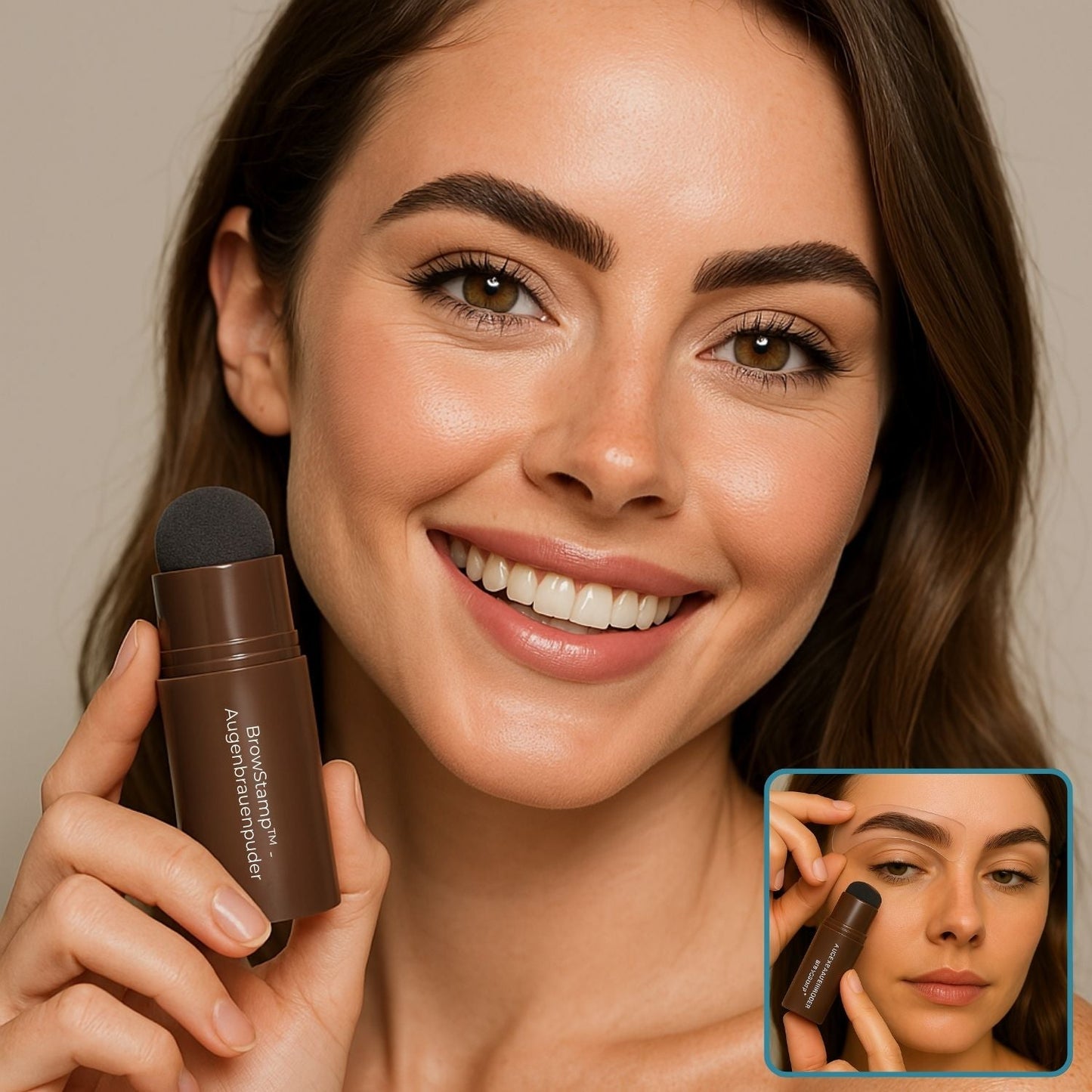 Easy Brow Stamp Makeup Kit - Luxicro