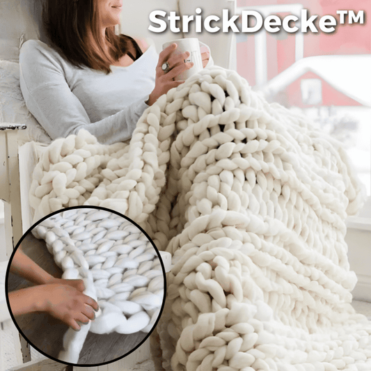 Cozy Homemade Knit Blanket - Luxicro