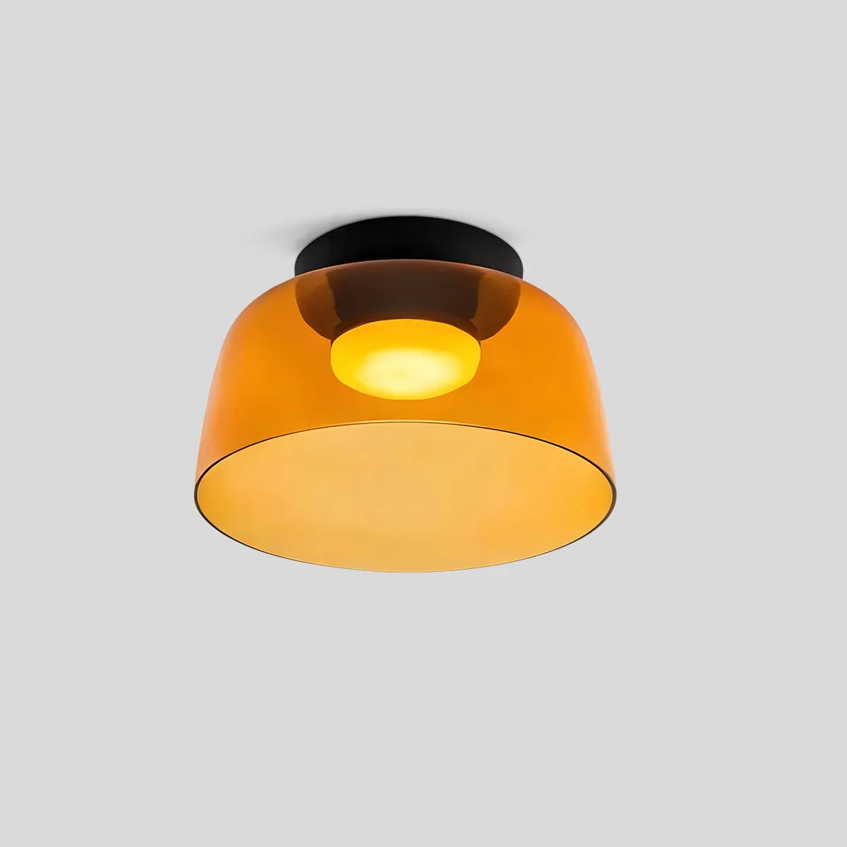 Colorful Glass Bedroom Ceiling Lamp