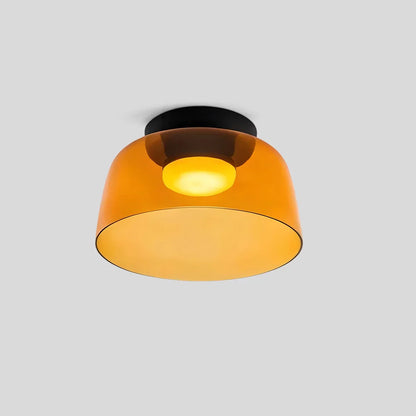Colorful Glass Bedroom Ceiling Lamp
