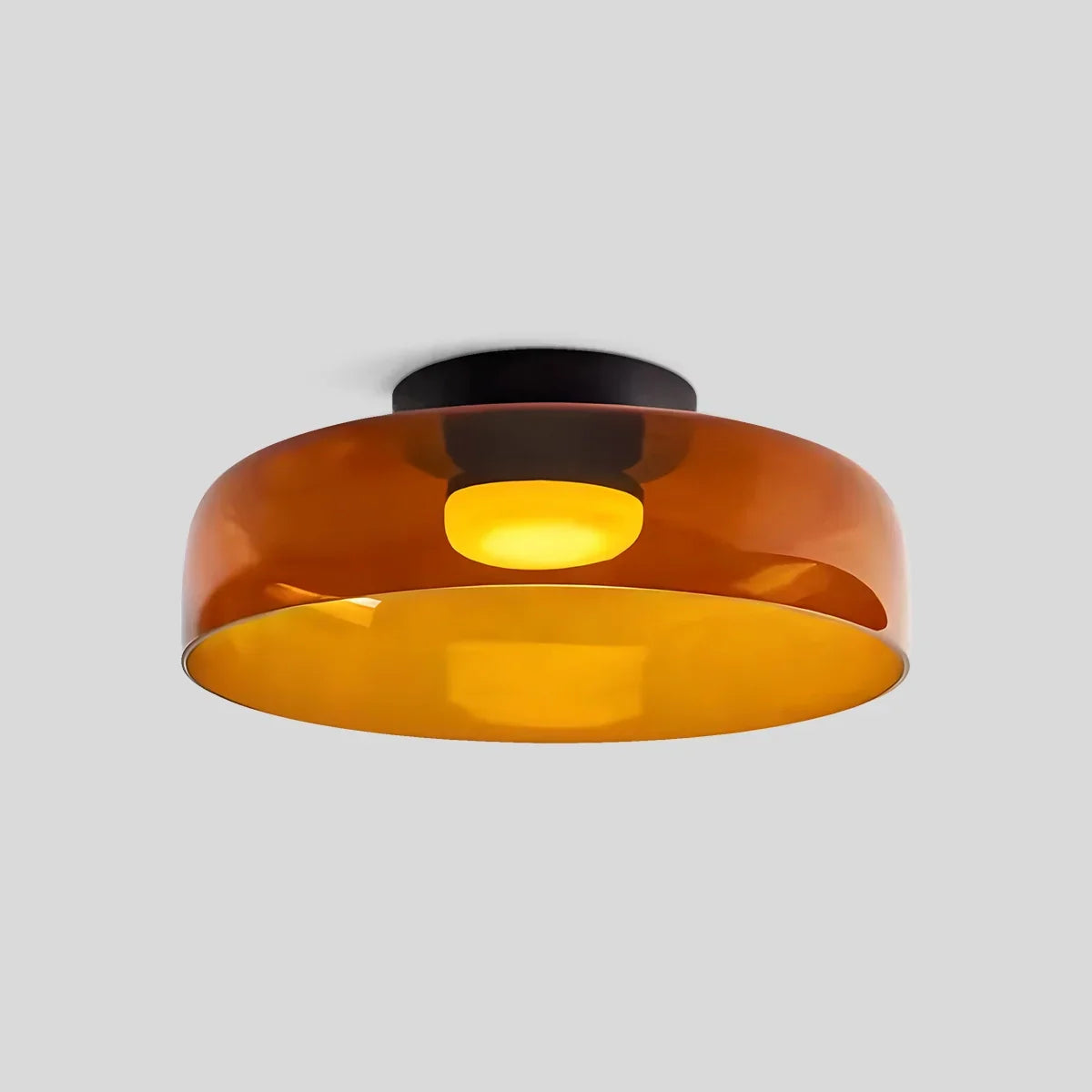 Colorful Glass Bedroom Ceiling Lamp