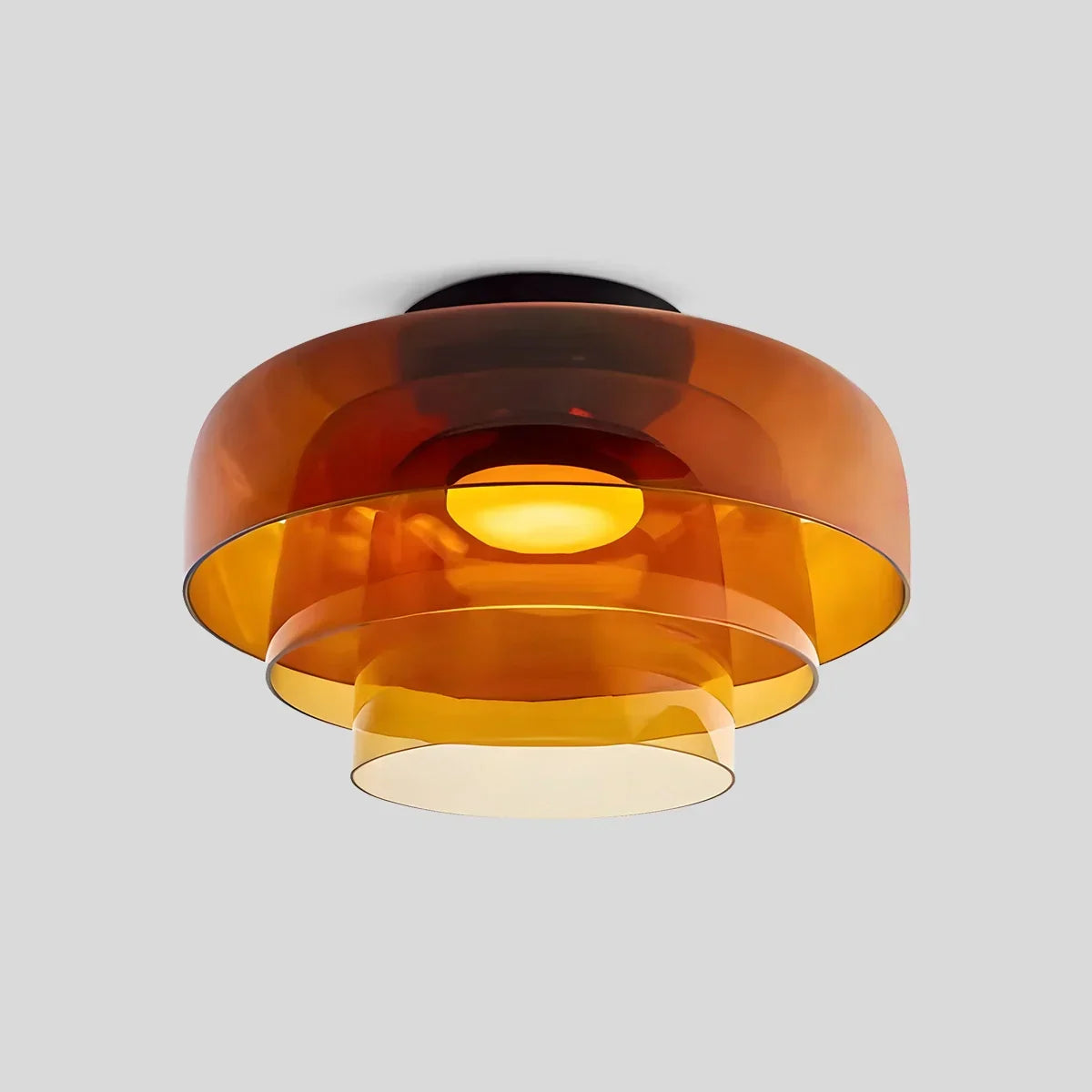 Colorful Glass Bedroom Ceiling Lamp
