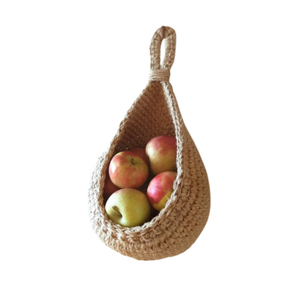 Bohemian Macrame Hanging Storage Baskets