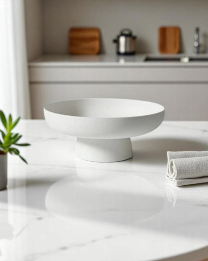 Vintage Style Clay Dinner Bowl