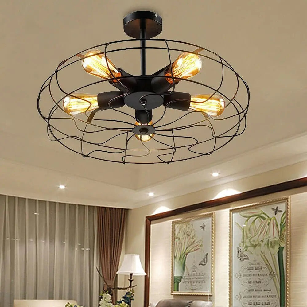 Vintage Metal Pendant Light - Yeezlab