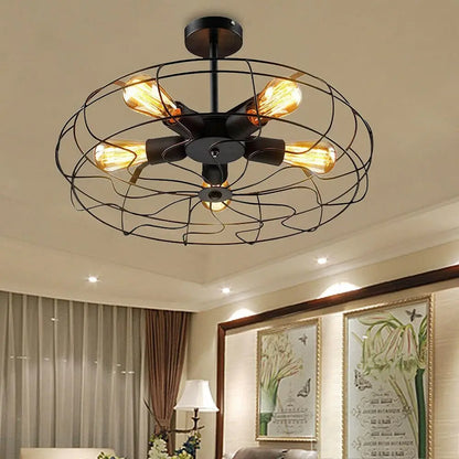 Vintage Metal Pendant Light - Yeezlab