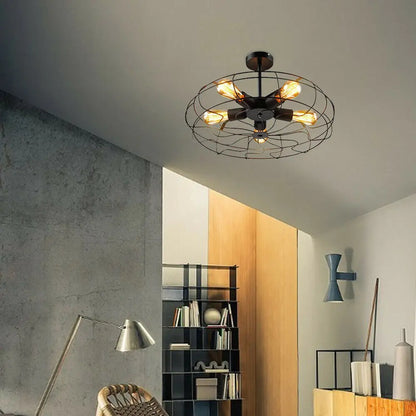 Retro Industrial Hanging Lamp