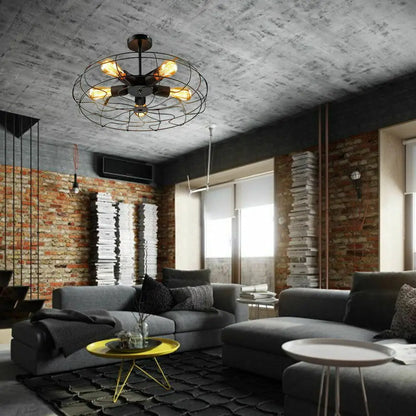 Retro Industrial Hanging Lamp