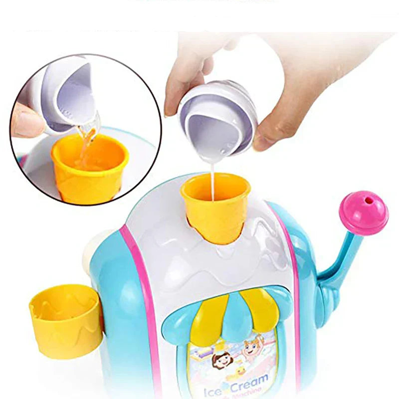 Fun Kids Automatic Bubble Ice Cream Maker Machine