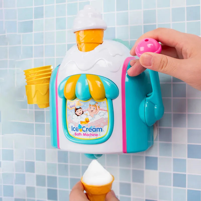 Easy Automatic Homemade Ice Cream Bubble Maker