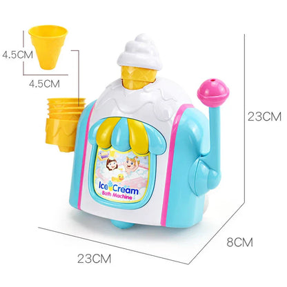 Easy Automatic Homemade Ice Cream Bubble Maker