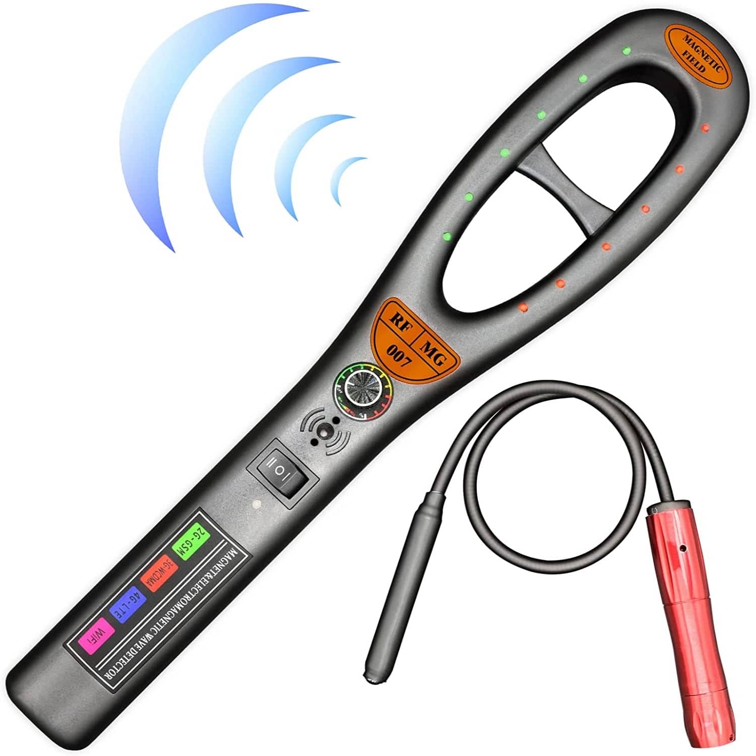 Portable RF Signal Detector GPS Tracker Finder - Luxicro