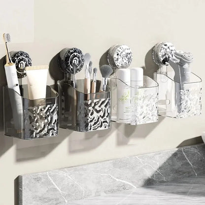 Space Saving Bathroom Shelf with Suction Cup