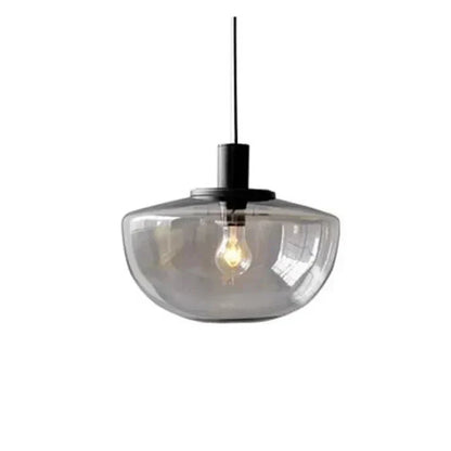 Contemporary Glass Hanging Light - Luxicro