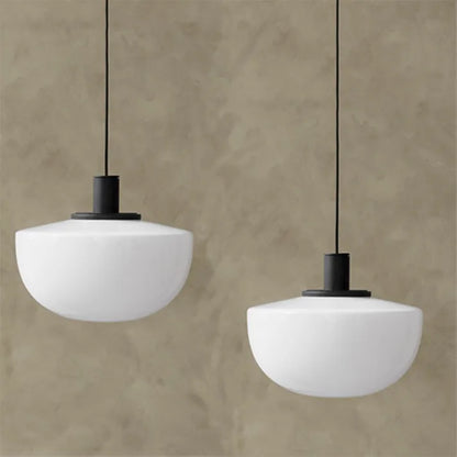 Contemporary Glass Hanging Light