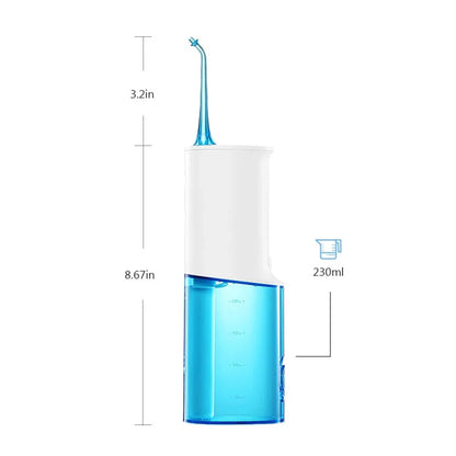Compact Water Flosser with 3 Modes and Long Battery
