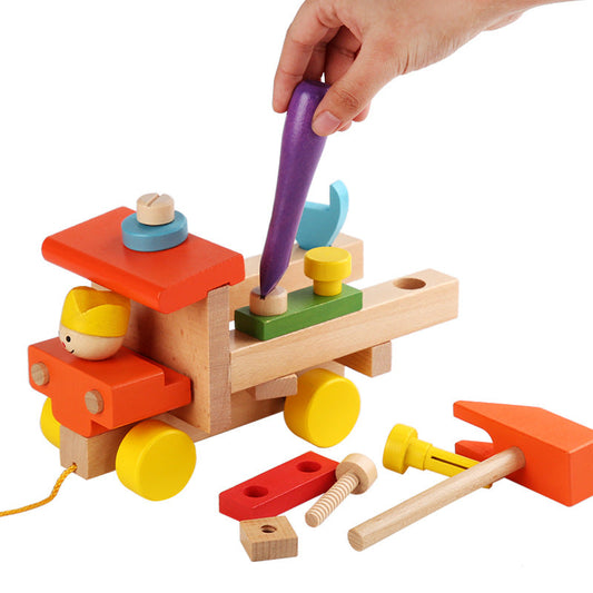 Cool LED Construction Truck Toy for Boys - Luxicro