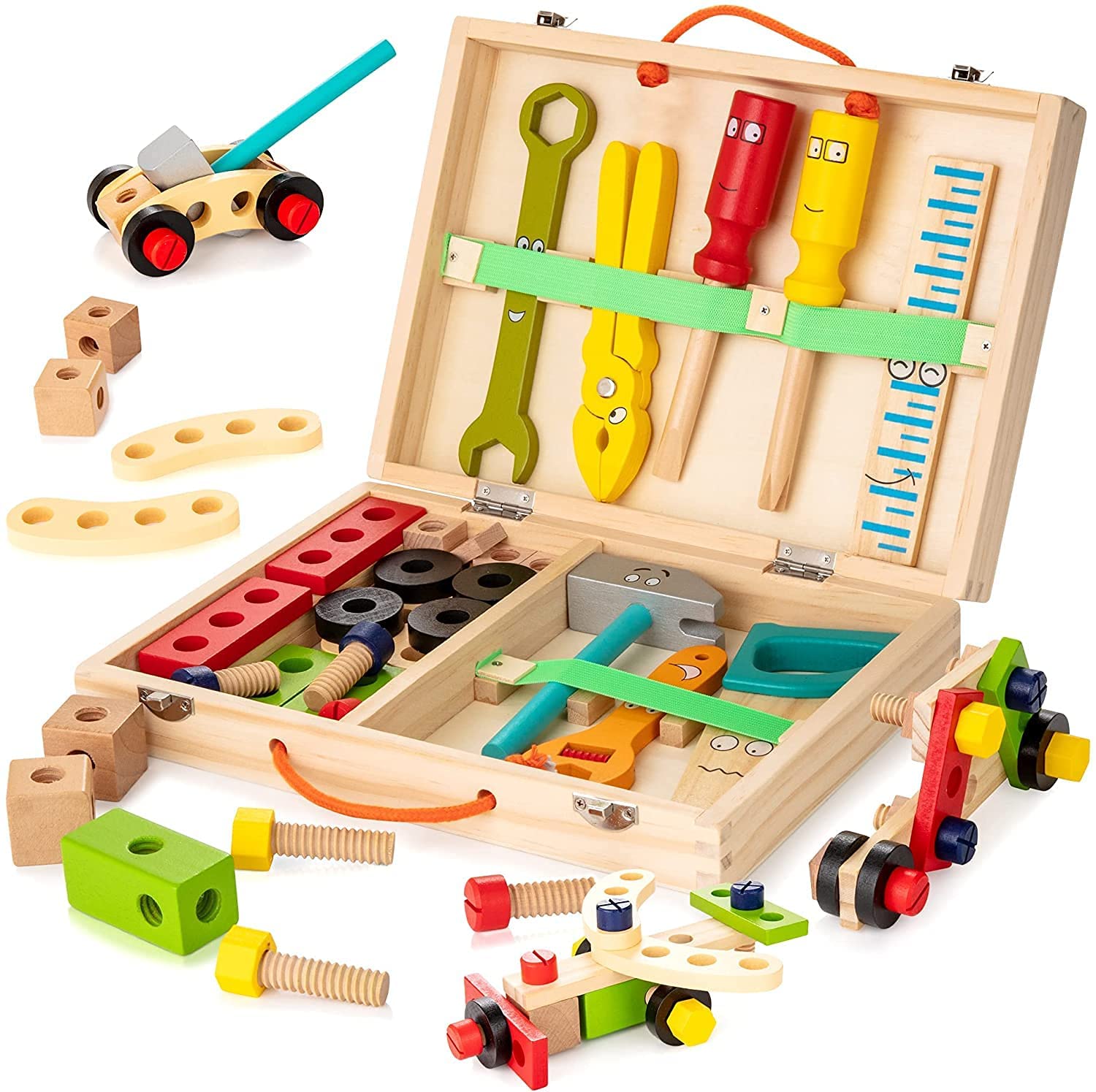 Creative Children's Craft Toolbox Set - Luxicro