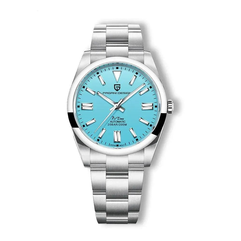 Luxury 39mm Automatic Men's Stainless Steel Watch - Luxicro
