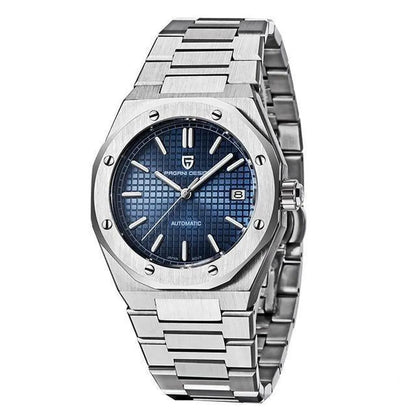 Luxury 40mm Stainless Steel Automatic Men's Watch - Luxicro